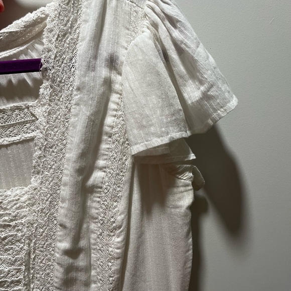 Reformation Betsie Lace Organic Cotton Midi Dress - Picture 4 of 6